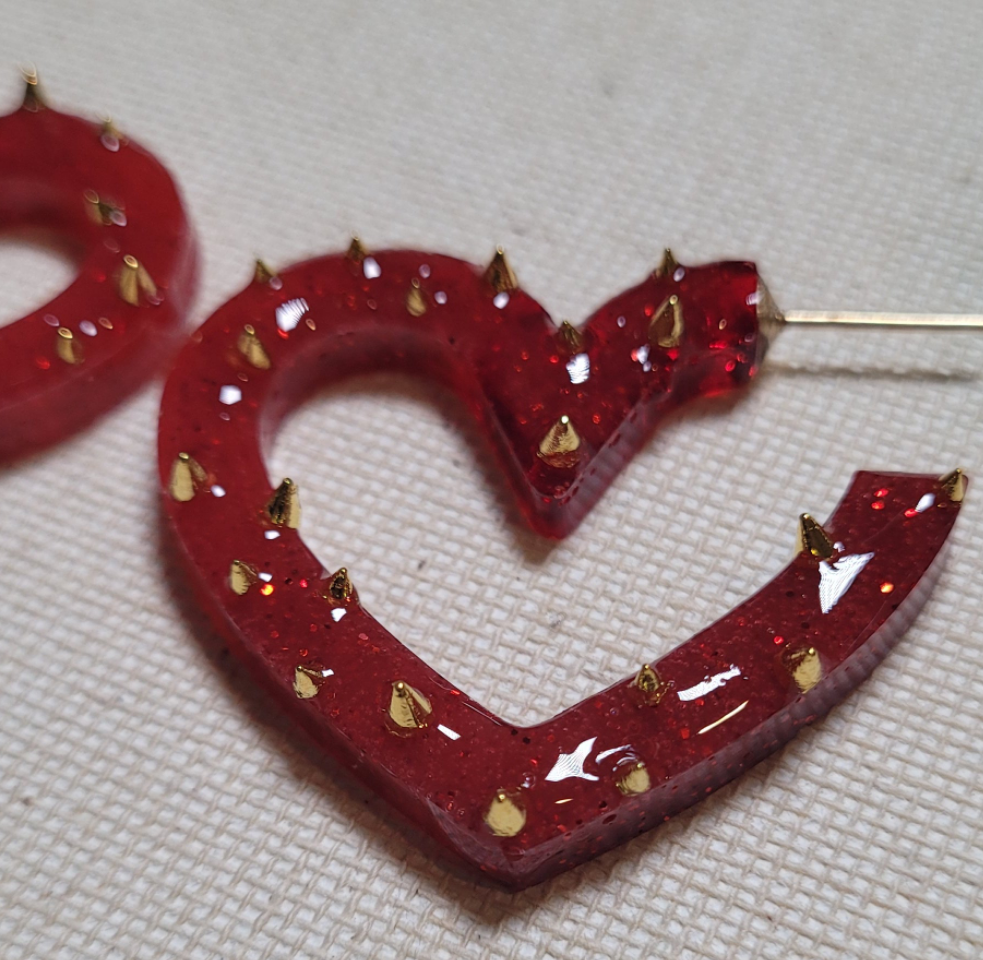 Thorns & Hearts Earrings