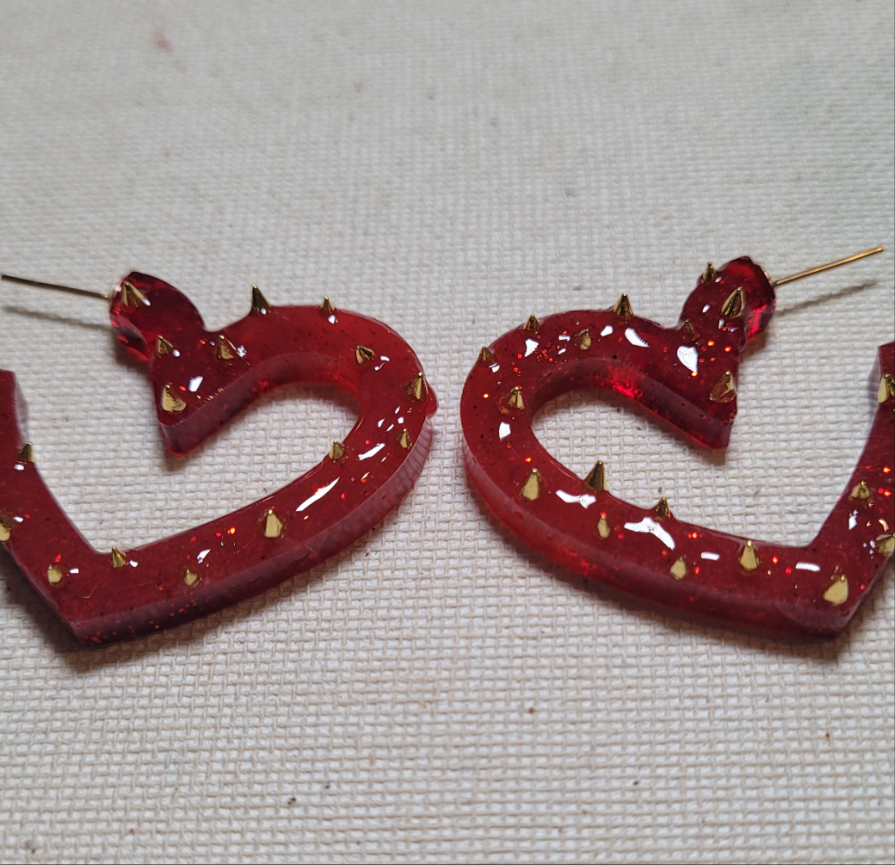 Thorns & Hearts Earrings