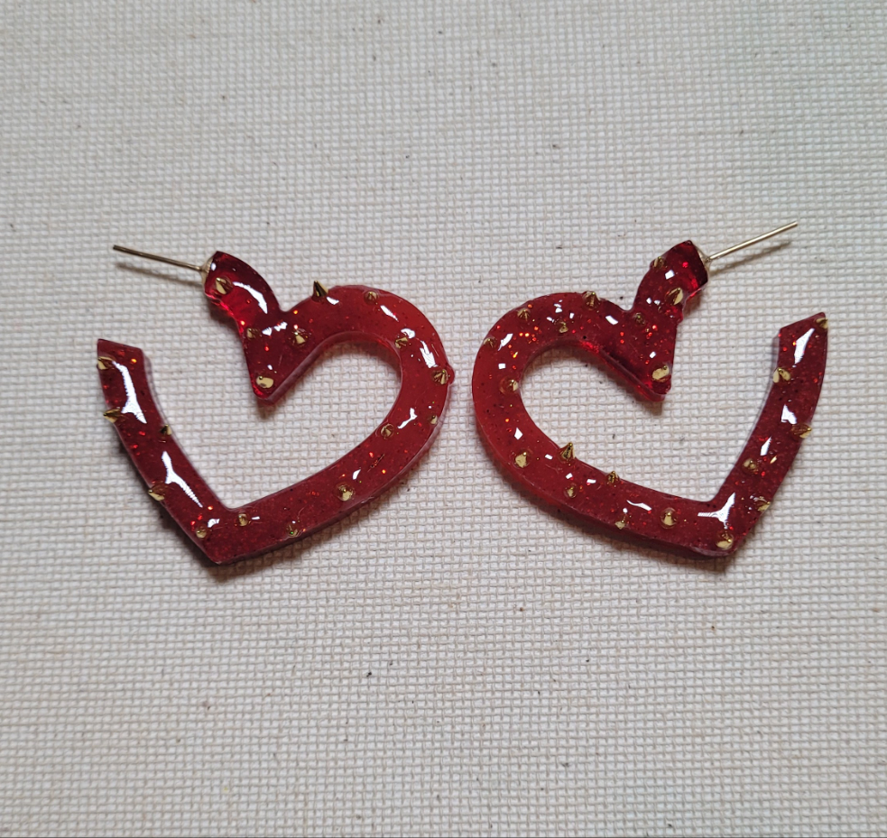 Thorns & Hearts Earrings